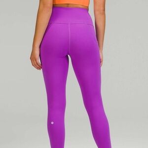 Lululemon size 16 Wunder Train Magenta